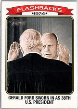 2023 Topps Heritage #NF-8 Gerald Ford News Flashbacks