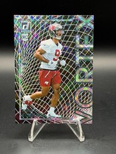 Emeka Egbuka 2025 Donruss #25 Vortex Cosmic /100 Rookie RC