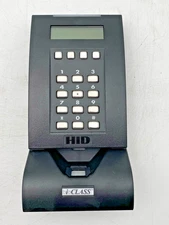 HID 6180BKR000009 iClass bioClass Keypad Biometric Card Reader