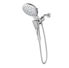 Moen 220C2EP Chrome Metal 8 settings Showerhead Combo 1.75 gpm