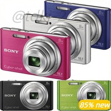 85 new, SONY Cyber-shot DSC-W730 Digital Camera 16.10MP 8x Optical Zoom,English