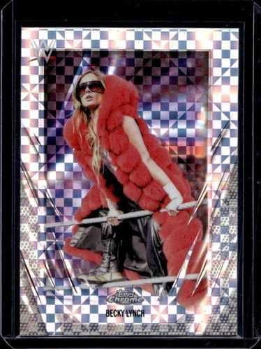 2026 Topps Chrome WWE Becky Lynch Refractor X-Fractor #11