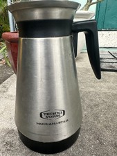 USED Technivorm Moccamaster 1.25L Stainless Steel Coffee Carafe w brew thru lid