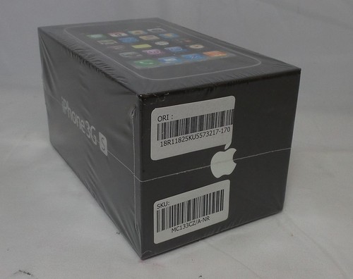 For Collectors Factory Sealed 2010 Apple iPhone 3GS 32GB - Black (MC133CZ/A) - Afbeelding 3 van 5