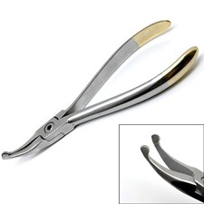 1pc Dental Howe Plier Stainless Steel Curved Tip Utility Forceps for Extraction