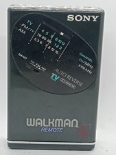 Sony WM F 109 Walkman Cassette player no battery to test Untested