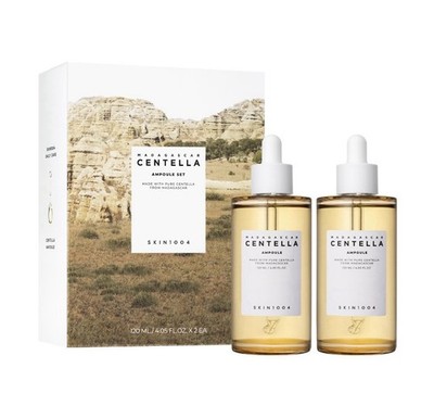 SKIN1004 MADAGASCAR CENTELLA AMPOULE set 120ml 4.05 fl oz 2-Pack! NEW OPEN BOX