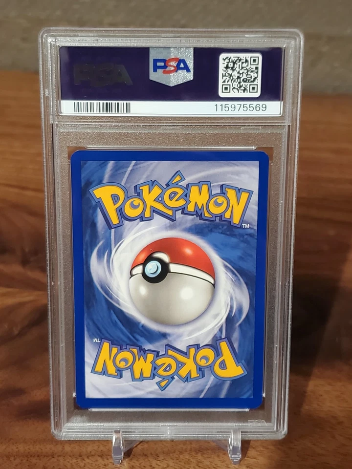 1999 Pokemon Game # 38 Poliwhirl PSA 9 MINT Base Set - Image 2 of 2
