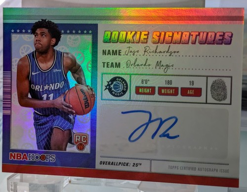 2025 Topps Signature Jase Richardson Base (RAW)