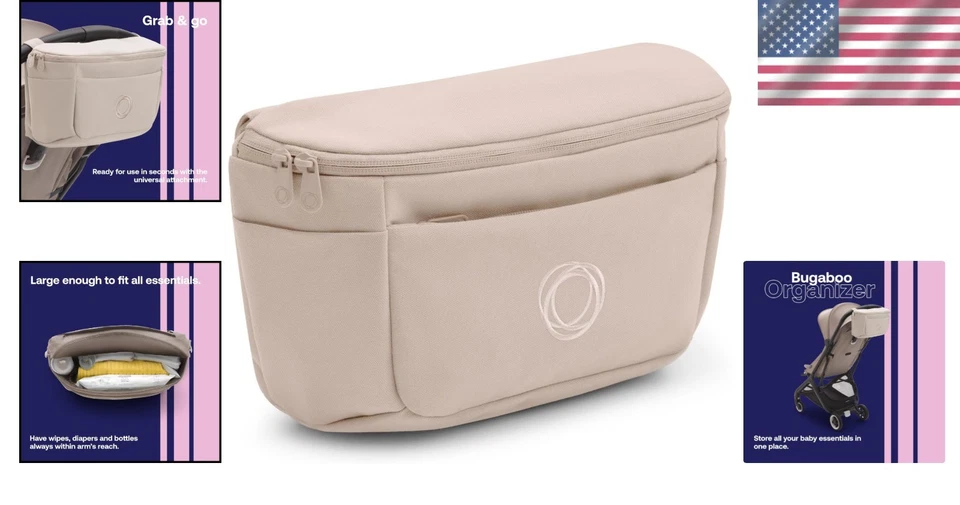 Portable Diaper Bag Organizer - Desert Taupe - Image 2 of 4