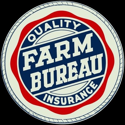 Quality Farm Bureau Insurance NEW METAL SIGN: 12'' Dia. Round