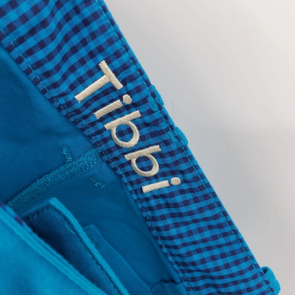 Pantalones Cortos Micro Chinos Delia's Tibbi Azul Y2K Para Mujer Multi Bolsillo Tiro Bajo Foto 4 de 4