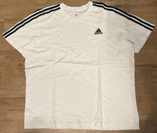adidas Three Stripes T-Shirt Weiß/Schwarz He...