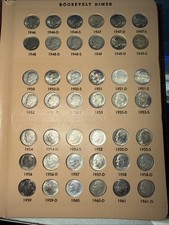 Complete Roosevelt Dime Collection (DANSCO)