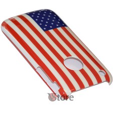 Cover Custodia Per iPhone 3G/3GS Bandiera America USA Americana 