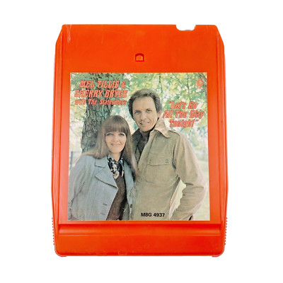Mel Tillis & Sherry Bryce Let's Go All The Way 8-Track Tape M8G-4937 Untested