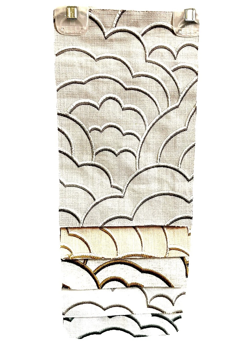 Текстурированный образец ткани книга