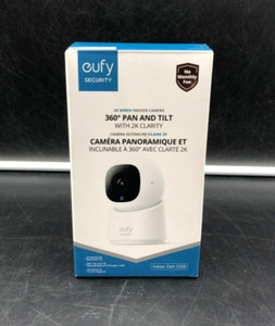 Eufy Sécurité 2k Caméra intelligente intérieure filaire avec 360 Degré Pan & Tilt (C220) - NEW