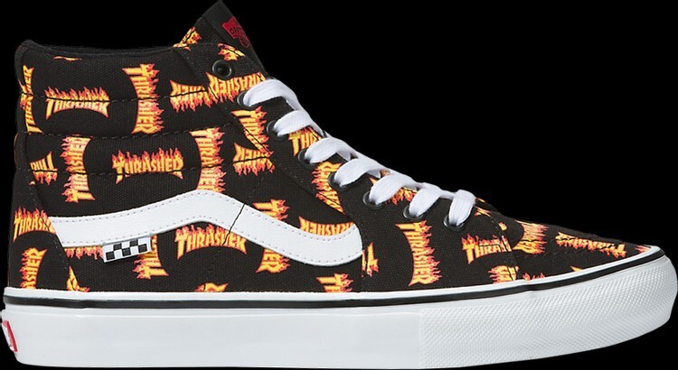 VANS SKATE SK8-HI Thrasher/Multi Size 11.5 | eBay