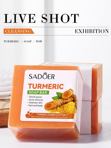 3X Acid Soap Dark Spot Whitening Turmeric Soap Skin Bleaching Lightening 100G Ф - Picture 11 of 12