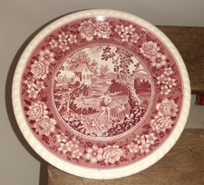 Villeroy & Boch Ø 26 cm V&B Rusticana Rot  Speiseteller Teller Saar Vintage