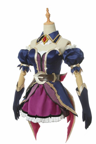 LOL League of Legends Miss Fortune Cosplay Kostüm Halloween Kleid/Set - Bild 4 von 10