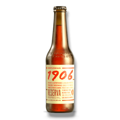 Estrella Galicia 1906 Reserva Especial 6 x  0,33l - Bockbier aus Spanien