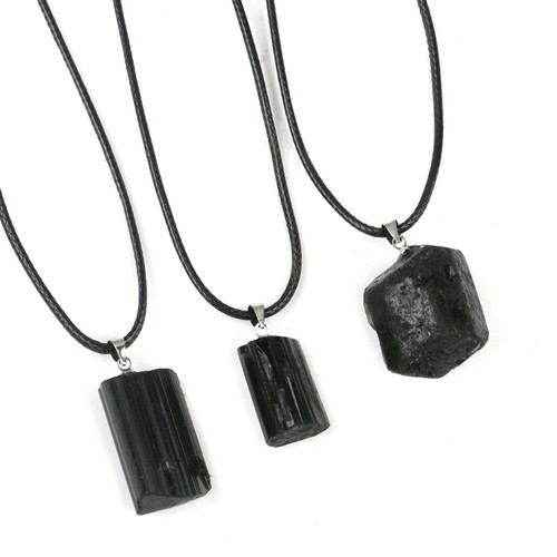 Collar de curación Reiki colgante hexagonal péndulo piedra cuarzo cristal natural - Imagen 33 de 271