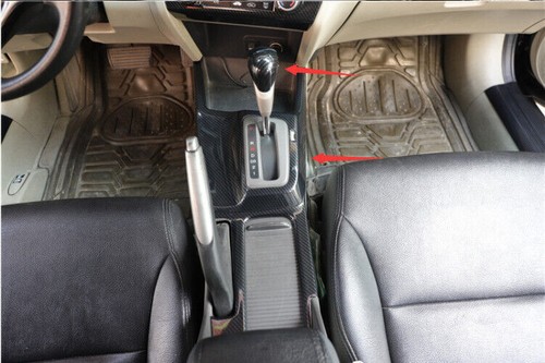 Fit For Honda Civic 9th 2012-2014 Carbon Fiber Interior Full Set Decoration Trim - Picture 6 of 10