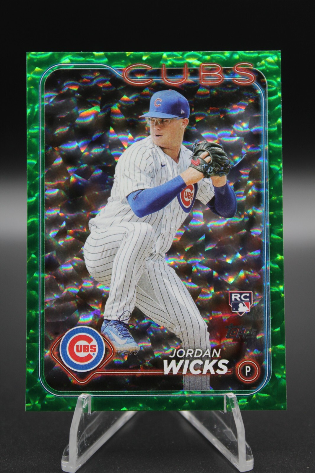 2024 Topps Series 2 - Green Foil #613 Jordan Wicks /499 (RC)