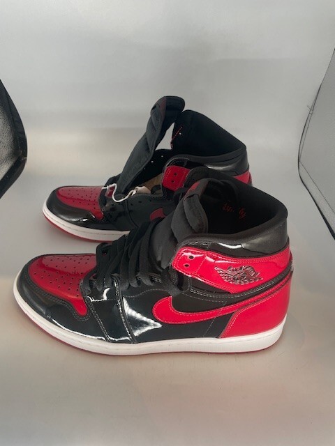 Size 10 - Jordan 1 Retro OG High Patent Bred for sale online