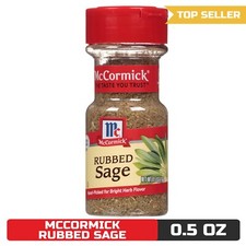 McCormick Rubbed Sage, 0.5 oz Mixed Spices  Seasonings