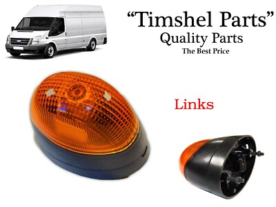 Blinker Kotflügel Seitenblinker für Ford Transit Mk6 Mk7 - LINKS