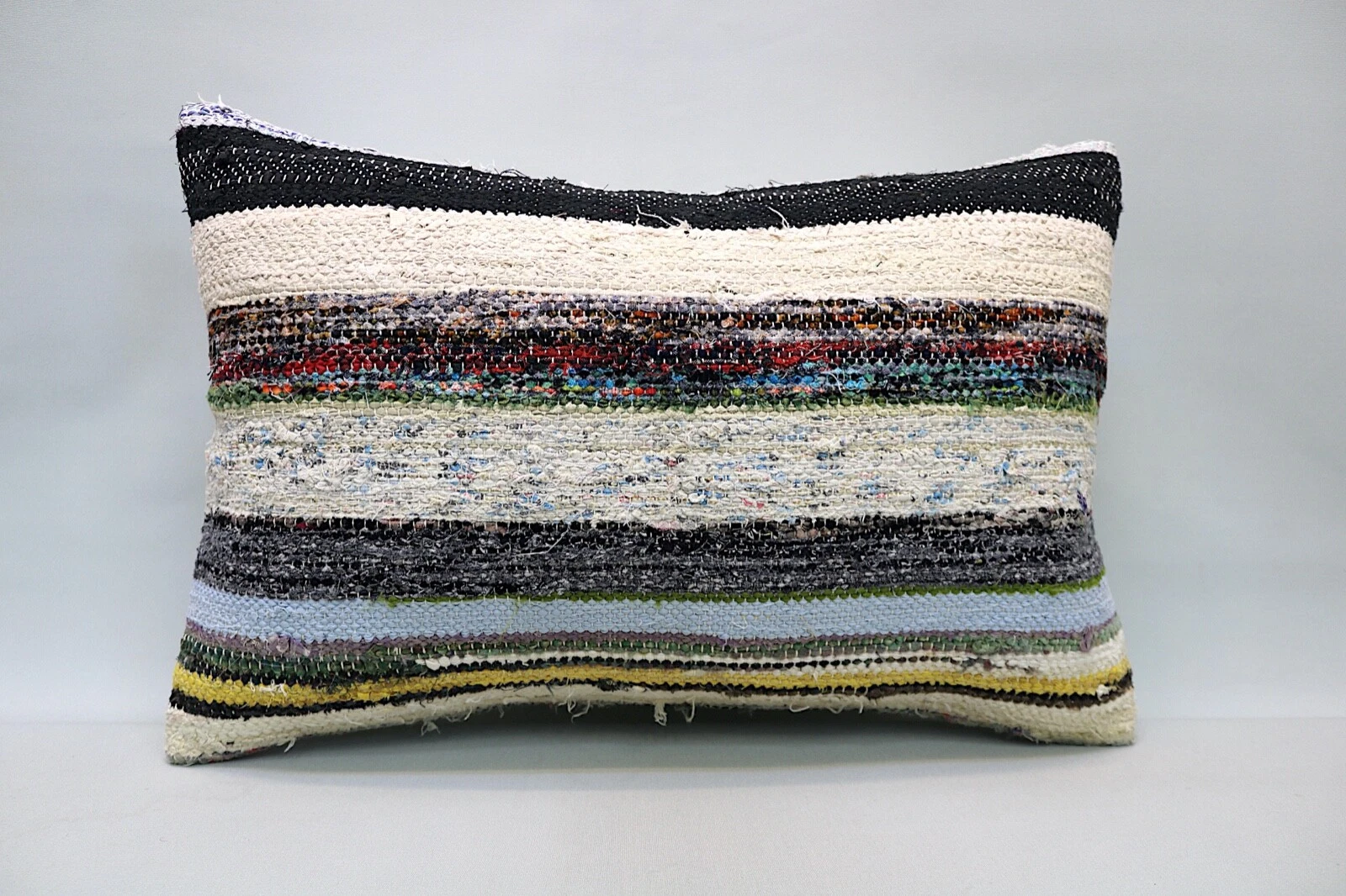 Chaput Sofa Pillow, 16x24 inc, Decorative Throw Pillow, Handmade Vintage Pillow