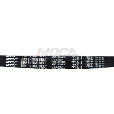 7PK1715 Serpentine Belt for Acura TSX RSX 02-20 Honda Civic CR-V