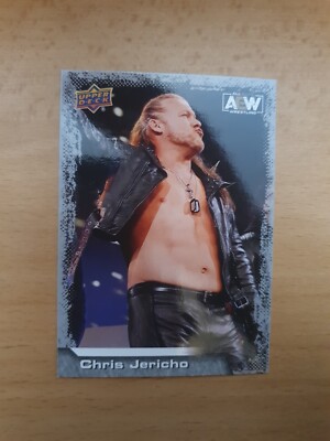 AEW 2022 Upper Deck Karte 1 CHRIS JERICHO All Elite Wrestling Card WWE Fozzy ROH