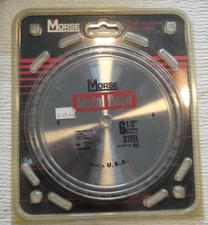 6 1/2" Morse Steel Saw Blade 40 Teeth "BRAND NEW"
