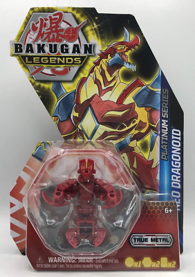 Bakugan Legends Platinum Series NEO DRAGONOID Figur Rot True Metal Spin Master 