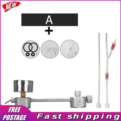 Aquarium DIY CO2 Generator System Kit Carbon Dioxide Reactor with Check Valve
