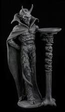 Diable Butler - Table D'Appoint Markus Mayer Figurine Satan Déco Gothique