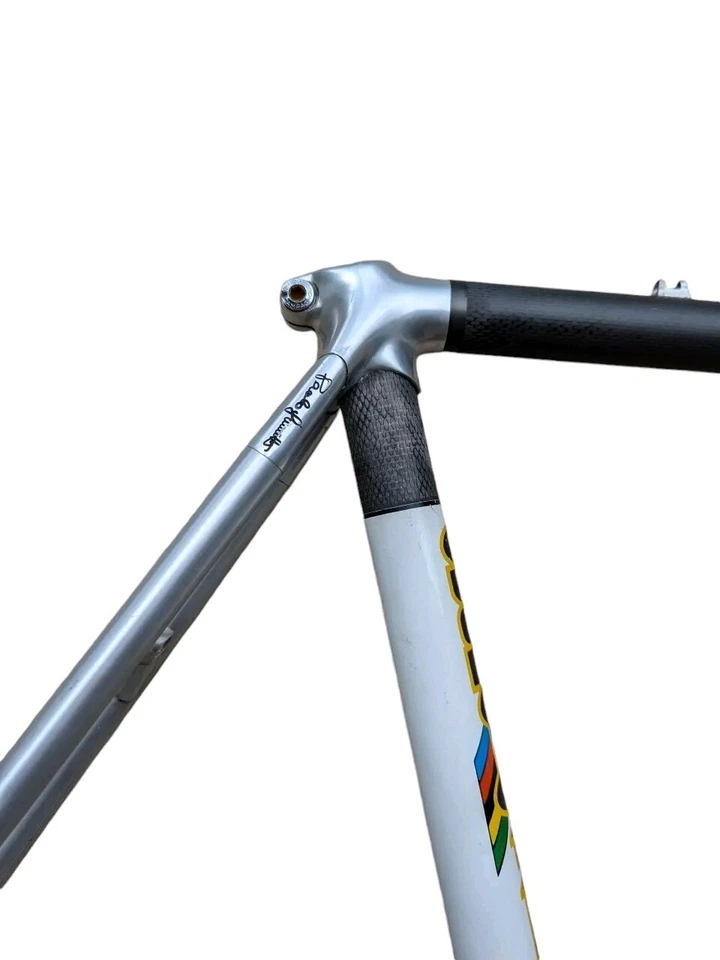 复古 GUERCIOTTI Carbonio 碳合金路架套装,罕见 52 x 53 厘米 — 第 4/4 张图片