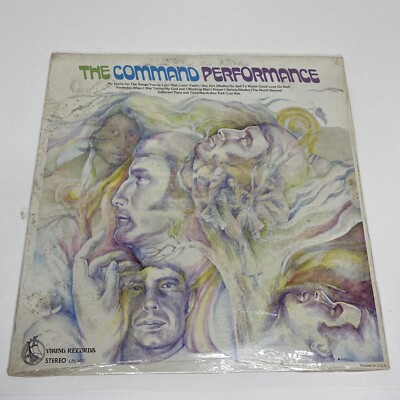 SEALED THE COMMAND PERFORMANCE  Self Titled LP Record Vinyl Viking LPS-102 Promo