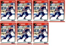 (7) 1991 Score Canadian #253 Jeff Beukeboom Edmonton Oilers Card Lot