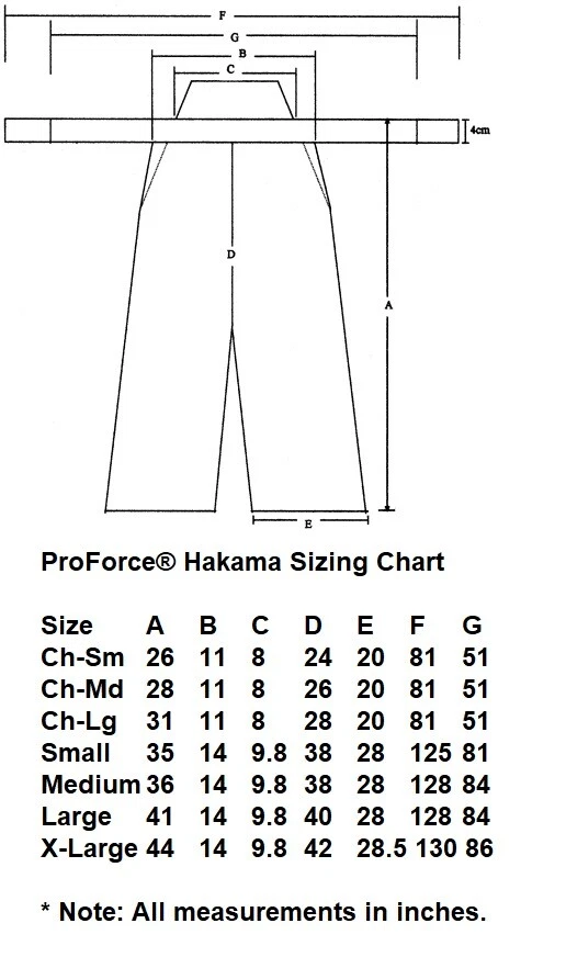 Pantalón ProForce Gladiador Hakama Kendo/Aikido Artes Marciales Espada Entrenamiento - Negro Foto 2 de 2