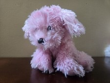 GUC Dan Dee Collectors Choice pink puppy dog plush 2009