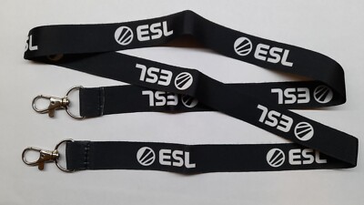 CSGO ESL BLACK LANYARD