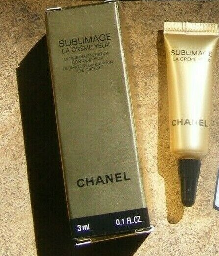 CHANEL SUBLIMAGE-La Creme Yeux- Mini EYE CREAM Tube-Mini:1 x3 ml +