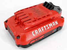  Lot of 2 Batteries Craftsman CMCB202 V20 2Ah Lithium Ion Battery Genuine OEM