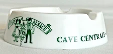 Vintage Opalex France Cave Centrale Colmar Vin D' Alsace Cigar Ashtray AS-IS 🍒