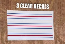THREE (3) ODYSSEY TRIPLE TRACK VINYL DECALS